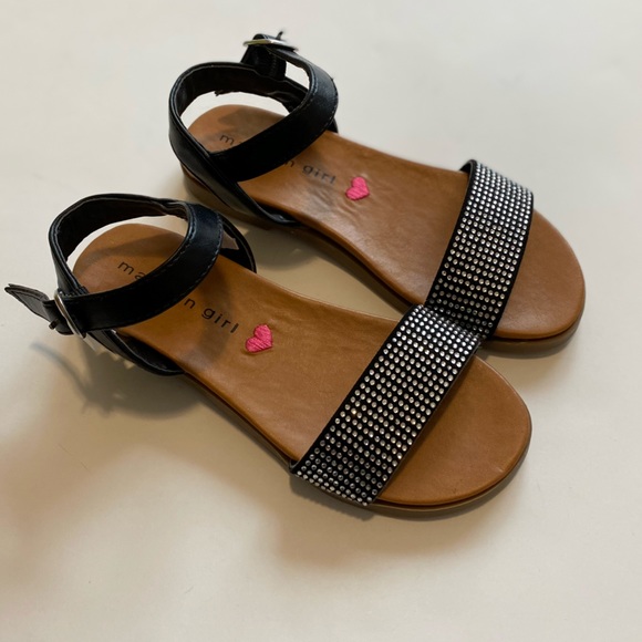Madden Girl Shoes Madden Girl Rhinestone Sandals Girls Size 2 Nwot